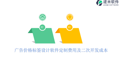 广告价格标签设计软件定制费用及二次开发成本分析